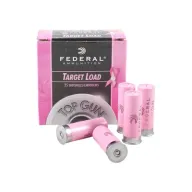 Federal Ammo 12ga. Top Gun Pink 2 3/4in 1 1/8oz #8 (25 Rounds Per Box)