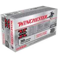 Winchester Super-x Cowboy 38 Spl 158gr Lfn 50/bx (50 Rounds Per Box)