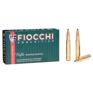 Fiocchi Shooting Dynamics 30-06 180gr Psp 20/bx (20 Rounds Per Box)