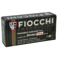 Fiocchi Frangible 9mm 100gr 50/bx (50 Rounds Per Box)