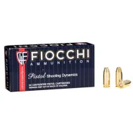 Fiocchi Shooting Dynamics 9mm 124gr Jhp 50/bx (50 Rounds Per Box)