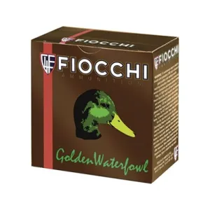 Fiocchi Golden Waterfowl 12ga 3 1-1/4oz #1 25/bx (25 Rounds Per Box)