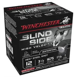 Winchester Blind Side Hv 12ga 3.5 1-3/8 Oz #1 25/bx