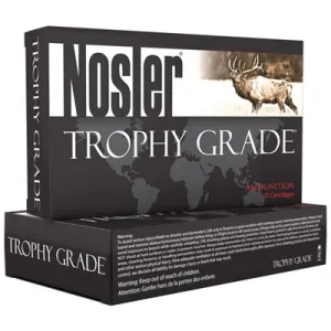 Nosler Trophy Grade Ammo 338 Win Mag 225gr Accubond 20/bx