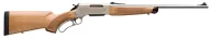 Browning 034035116 BLR Medallion White Gold 7mm-08 Rem 4+1 20 Gloss Nickel Gloss AAA Maple Right Hand