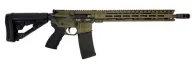 Diamondback - DB15, 223/5.56, 16" Barrel, 15" M-LOK Rail, Collapsible Stock, Black/OD Green, 30-rd