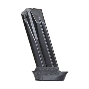 HK P30SK/VP9SK 9mm 15 Round Magazine, Black - 226346S