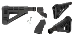 SB Tactical SBM4 Pistol Stabilizing Brace Kit for Mossberg 590 Shockwave, Black - 590-SBM4-01-SB