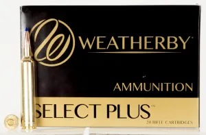 Weatherby Select Plus 6.5-300 Weatherby Mag 127 grain Barnes LRX Rifle Ammo, 20/Box - B653127LRX