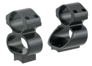 Ironsighter Marlin 336/444/45/70 Aluminum Alloy See-Thru Scope Mount, Black - 710