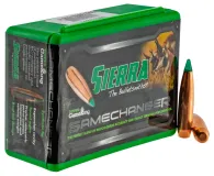 Sierra GameKing 6.5mm 130 gr BTHP Rifle Bullet, 100/box - 4330