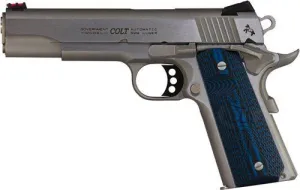 Colt Government 70 Series Competition 9mm 5" Stainless 9+1