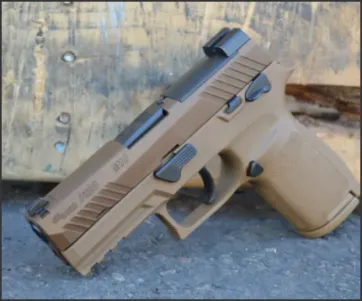Sig Sauer P320 M18 Concealability