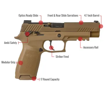 Sig Sauer P320 M17 Feature