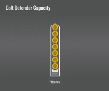 Colt Defender Capacity