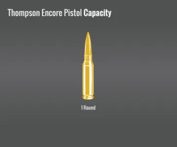Thompson Encore Pistol Capacity