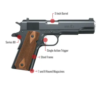 Remington 1911 R1 Stainless Feature