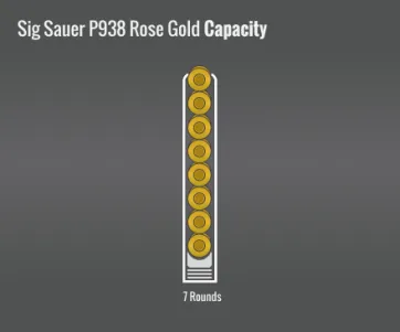 Sig Sauer P938 Rose Gold Capacity