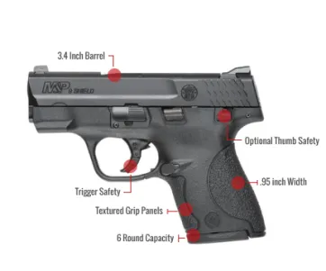 Smith & Wesson M&P 9 Shield Feature
