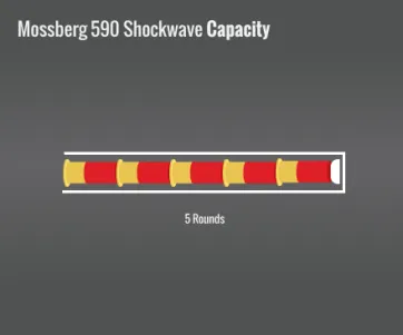 Mossberg 590 Shockwave Capacity
