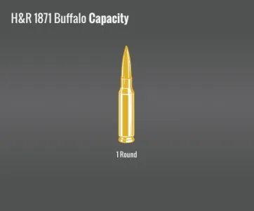 H&R 1871 Buffalo Capacity